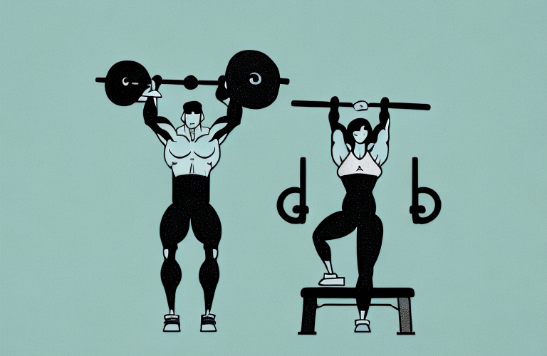 A person lifting weights in a crossfit gym